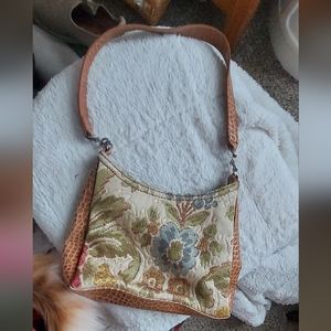 Liz Claiborne Brown Textured Purse